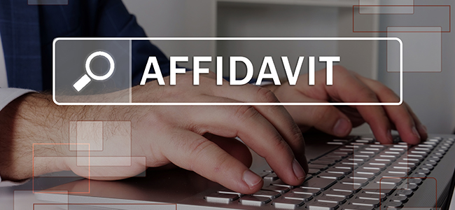 online affidavit 650